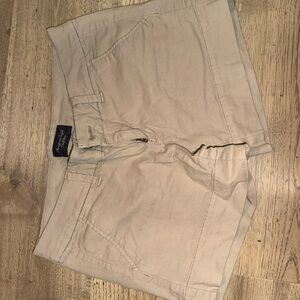 American Eagle Outfitters Beige Stretch Shorts